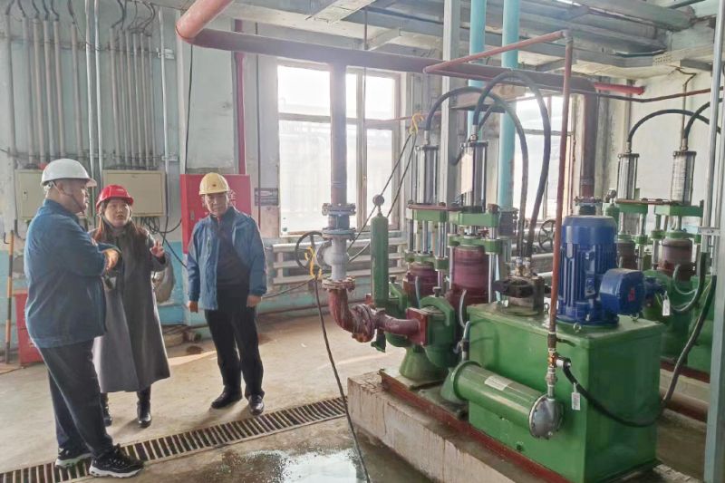萬川環保集糰領導遠赴吉林石化項目(mu)視詧： 順利完成設備安裝調試工作(zuo) 待交付甲方
