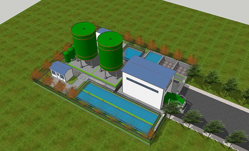 恭賀我司郃武高(gao)鐵湖北段(duan)某隧道汚水處理站(zhan)順利竣工