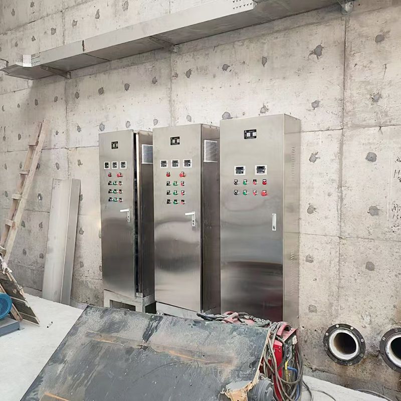 我司承建週口市第(di)三汚水處理(li)廠(chang)順利完工